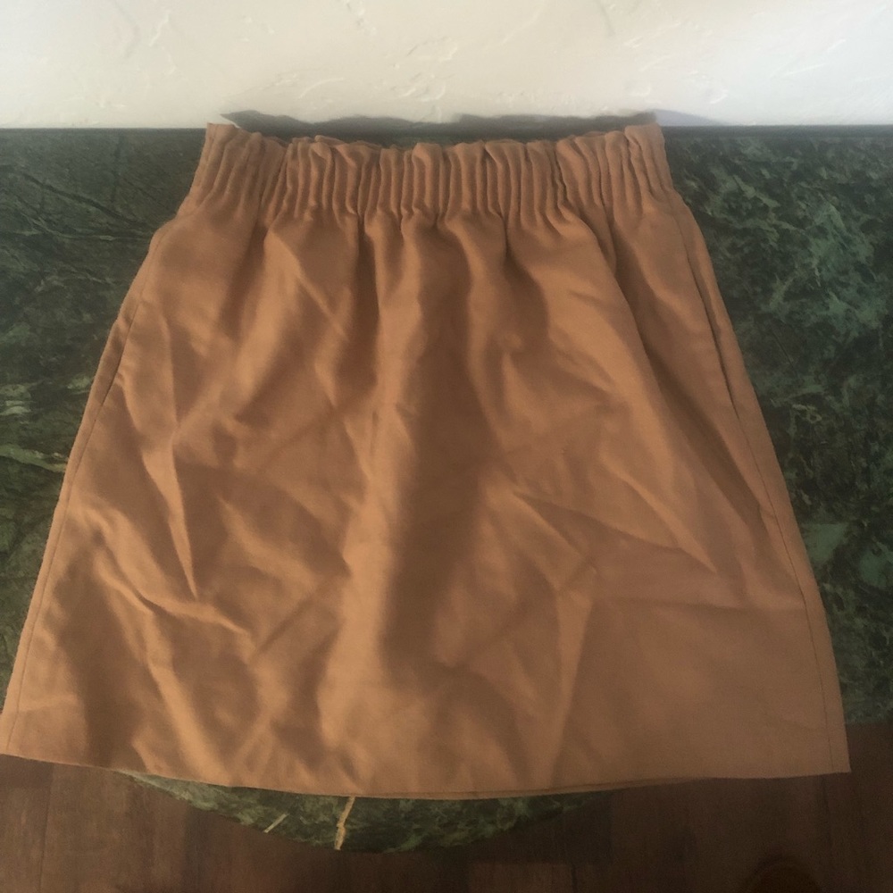 J. Crew Wool Mini Skirt